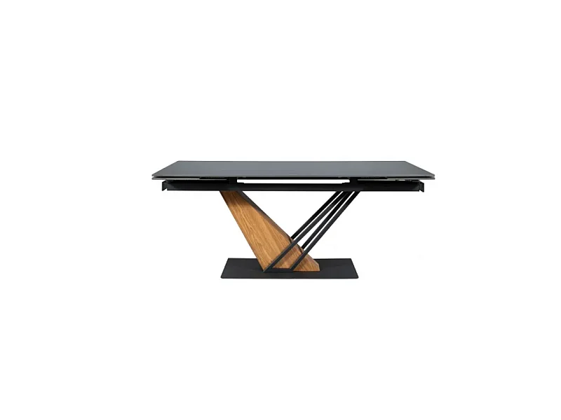 Table à manger extensible "Genesis" - Noir - L 180(240) x H 75 cm