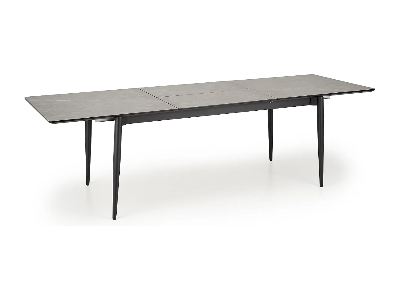 Tavolo allungabile per 6/10 persone grigio 180/260x90 cm
