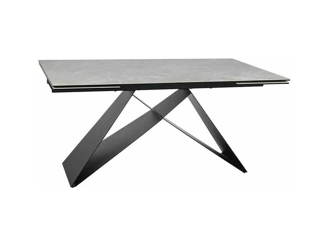 Stół rozkładany WESTIN CERAMIC 160(240)x90 kremowy mat diamond cream