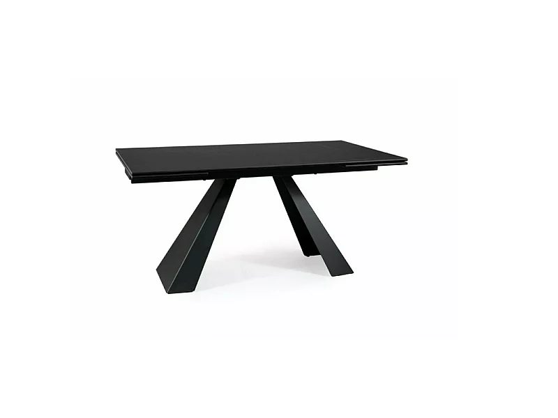 Stół rozkładany SALVADORE CERAMIC 160(240)x90 czarny sahara noir