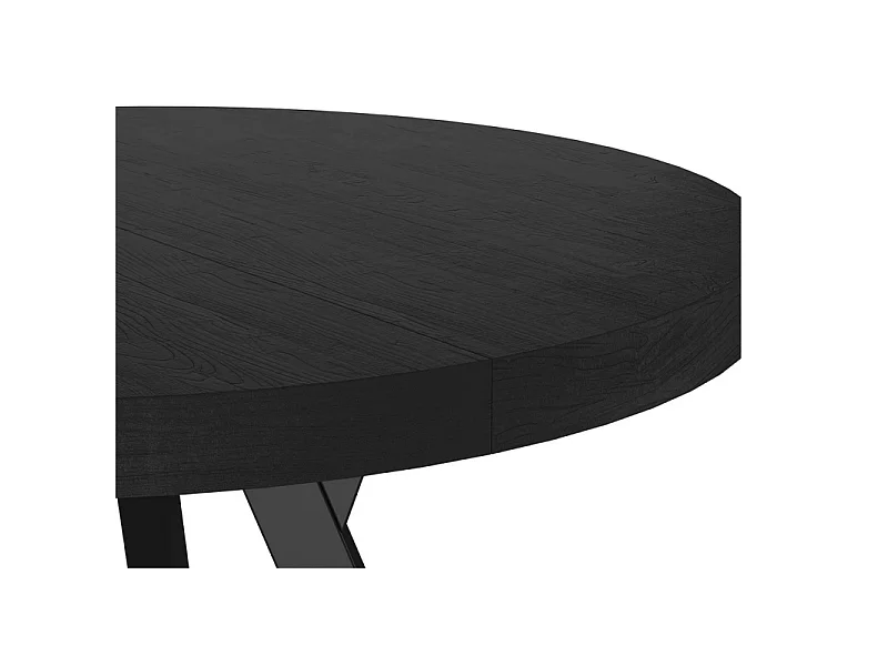 Stół rozkładany DOMINGO 100(250)x100 czarny