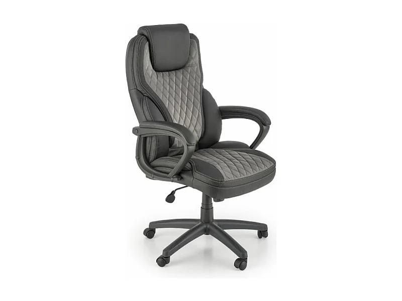 Fotel biurowy GANDALF szary/czarny