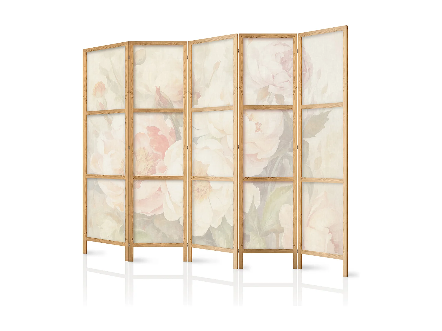 Parawan japoński Artgeist Kwiaty 225 x 172 cm 1 szt