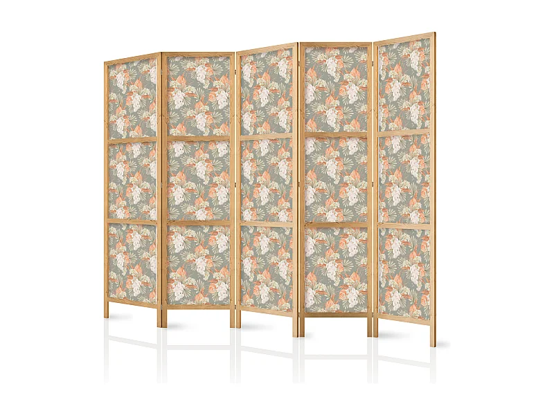 Parawan japoński Artgeist Kwiaty 225 x 172 cm 1 szt