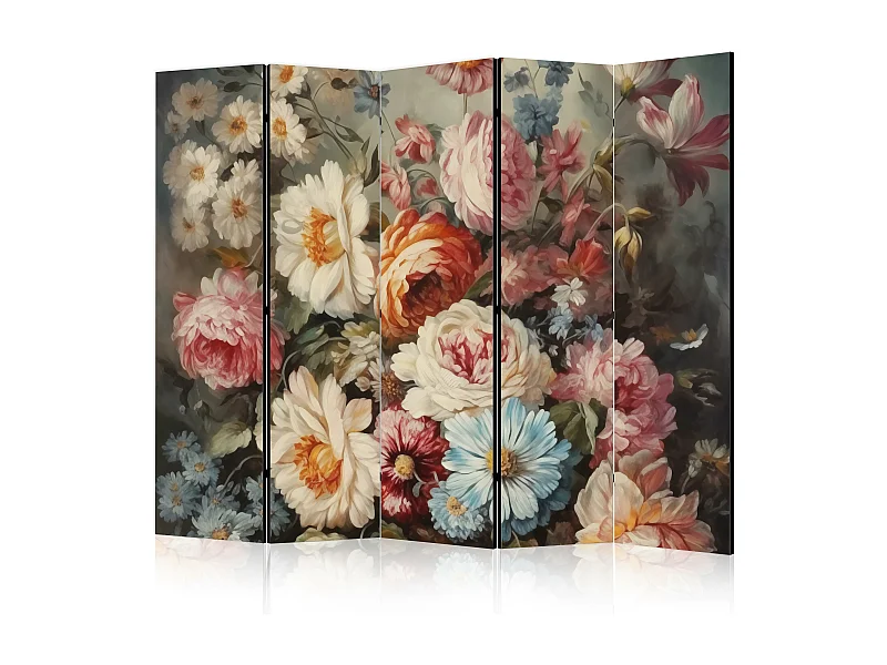 Parawan dwustronny Artgeist Kwiaty 225 x 172 cm 1 szt