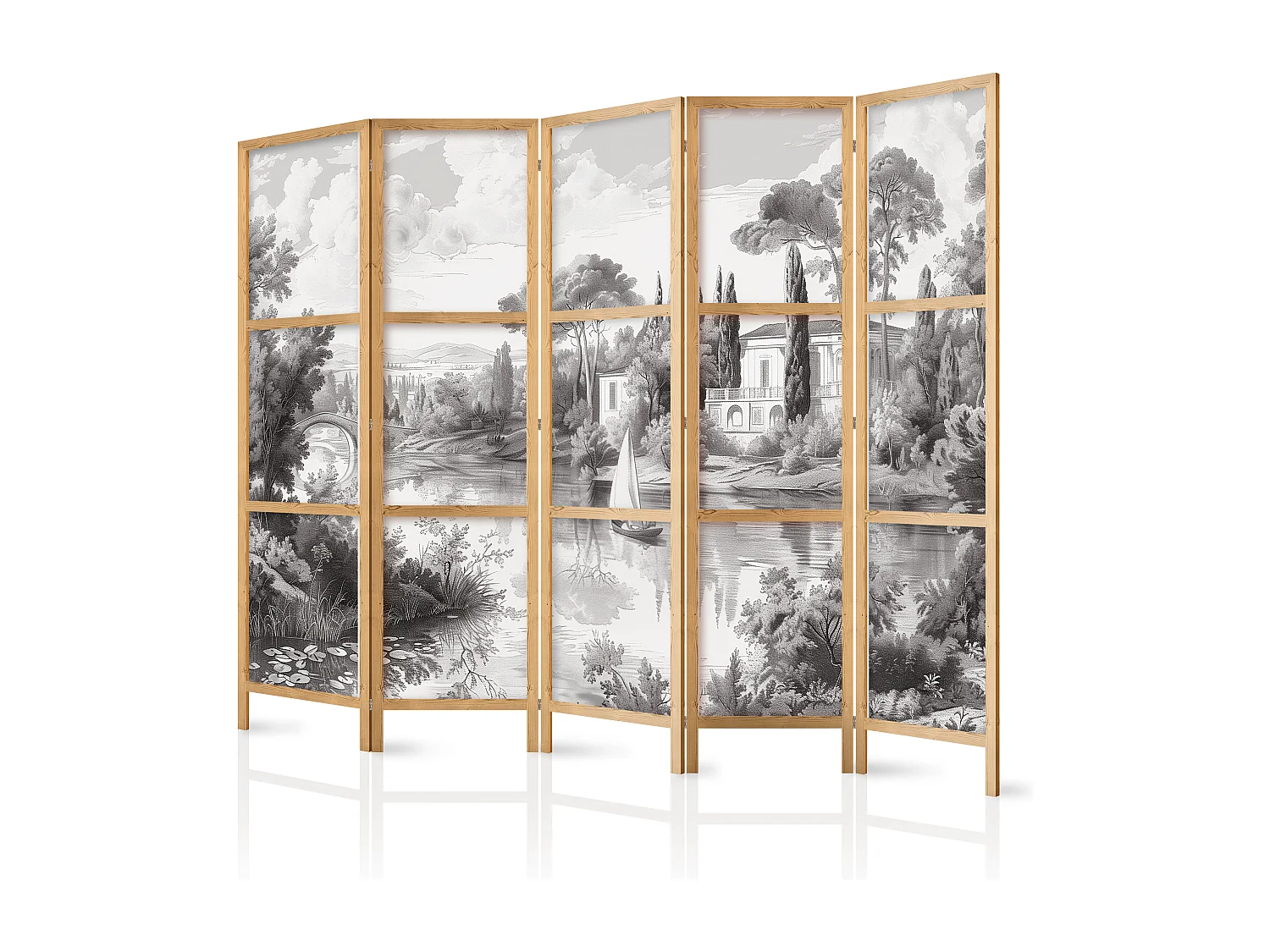 Parawan japoński Artgeist Pejzaże 225 x 172 cm 1 szt