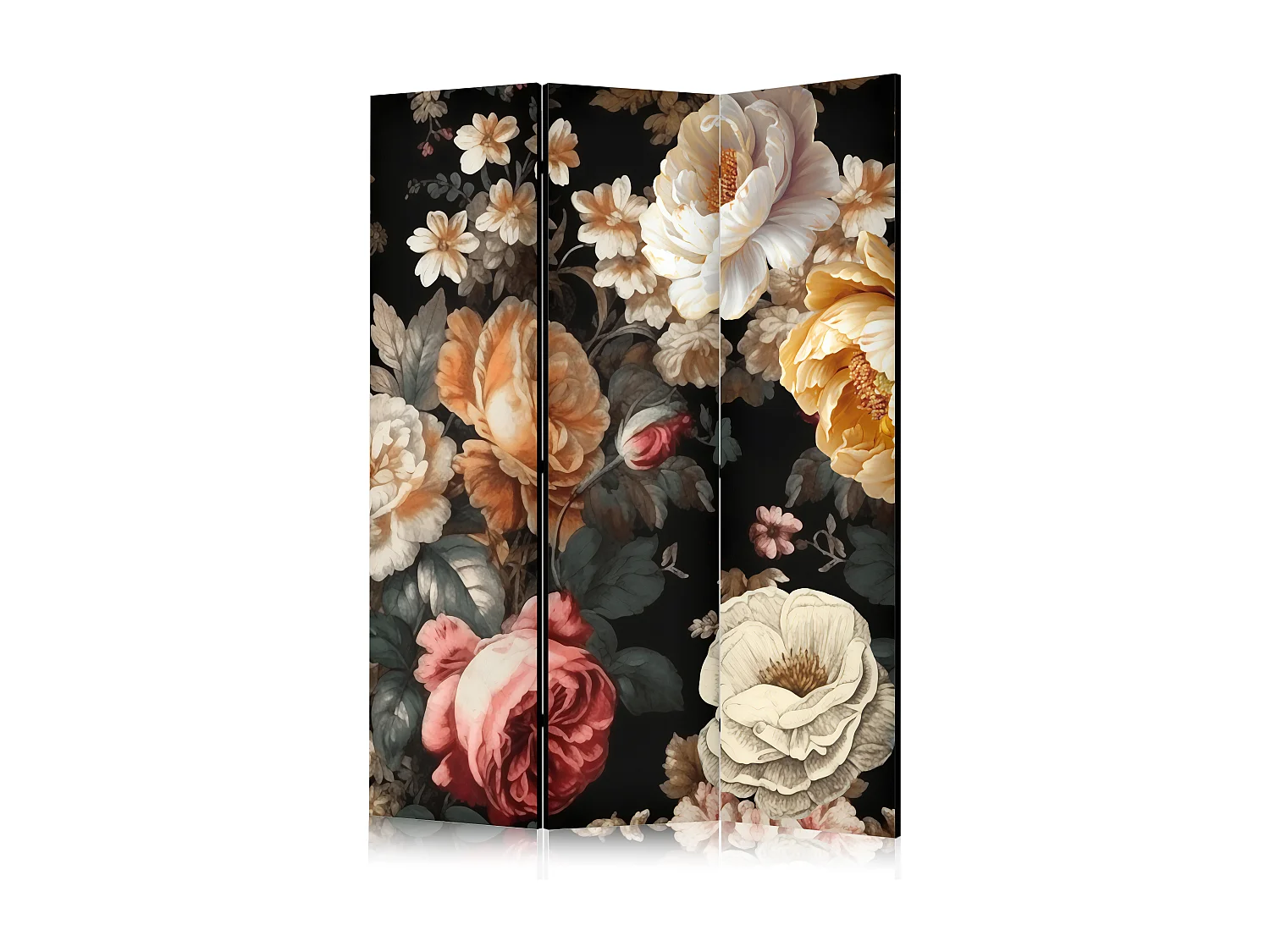 Parawan akustyczny Artgeist Kwiaty 135 x 172 cm 1 szt