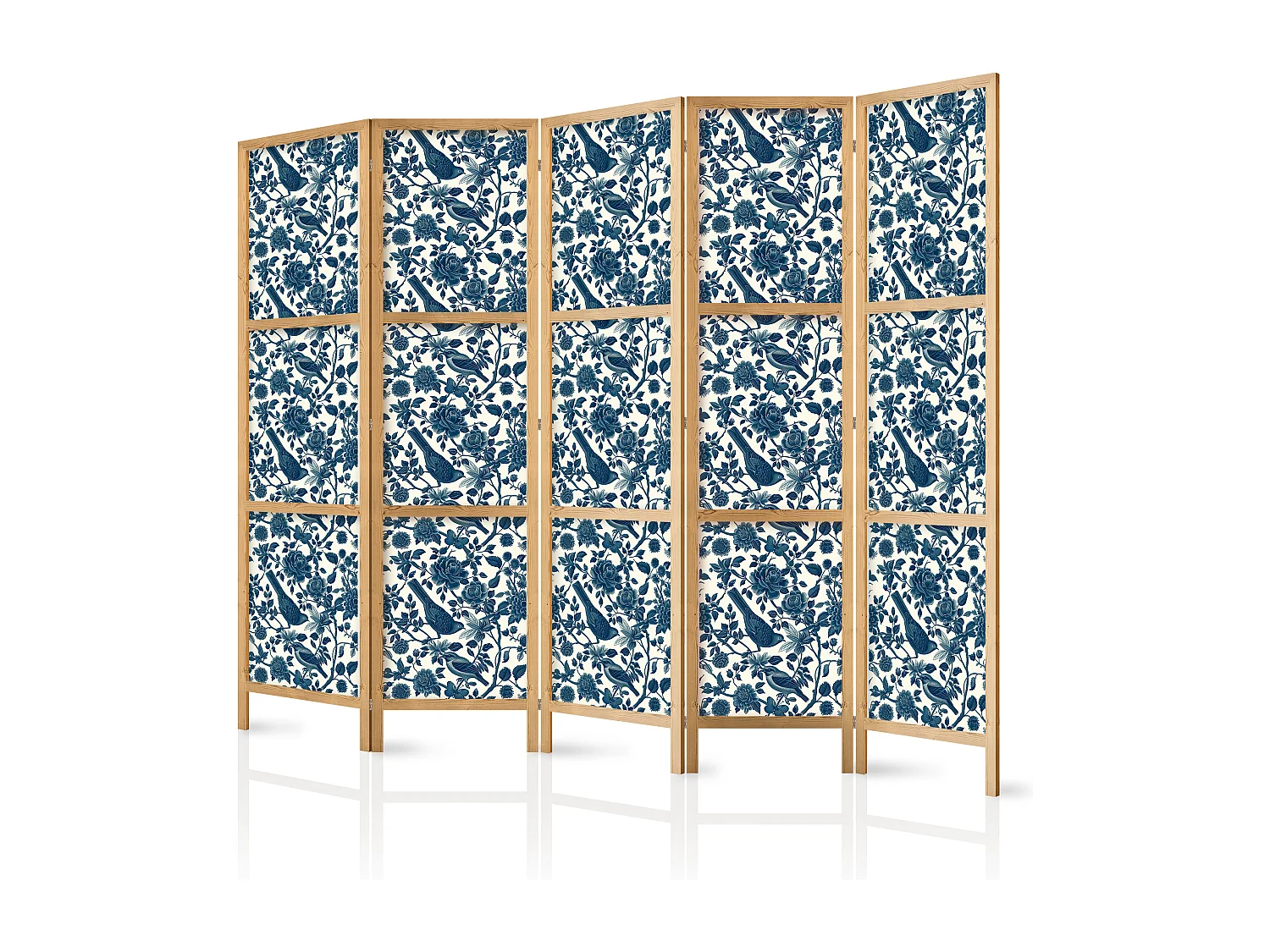 Parawan japoński Artgeist Kwiaty 225 x 172 cm 1 szt