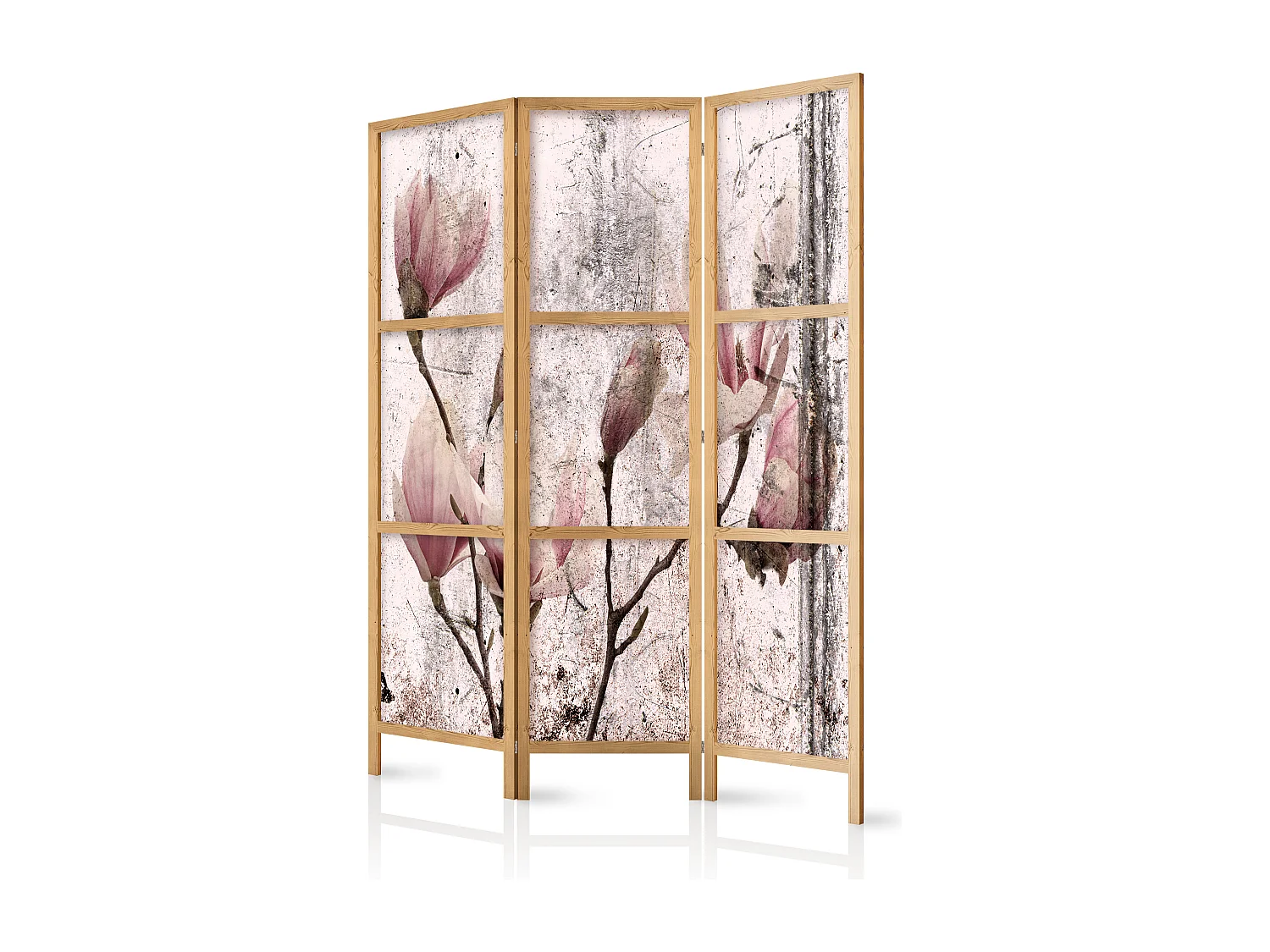 Parawan japoński Artgeist Kwiaty 135 x 172 cm 1 szt