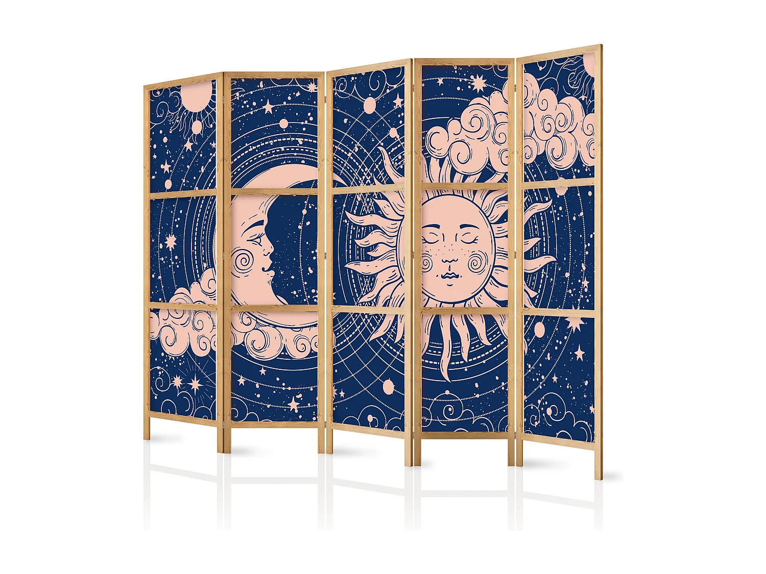 Parawan japoński Artgeist Tła i desenie 225 x 172 cm 1 szt