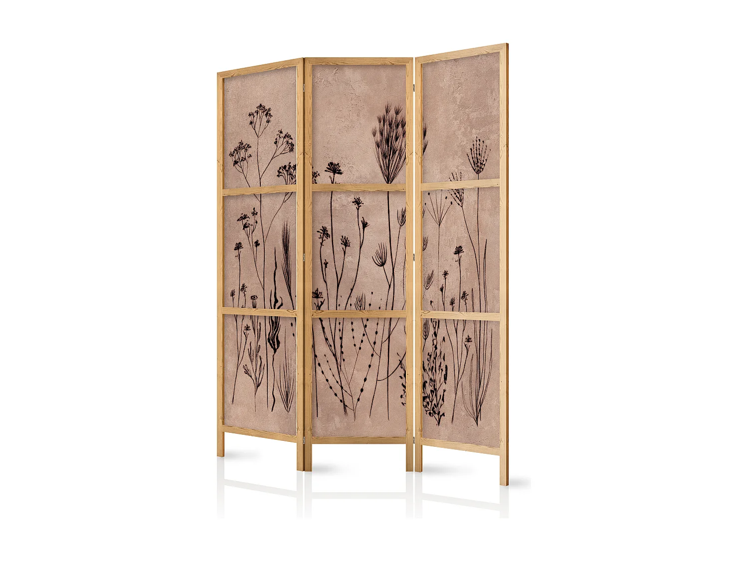 Parawan japoński Artgeist Kwiaty 135 x 172 cm 1 szt