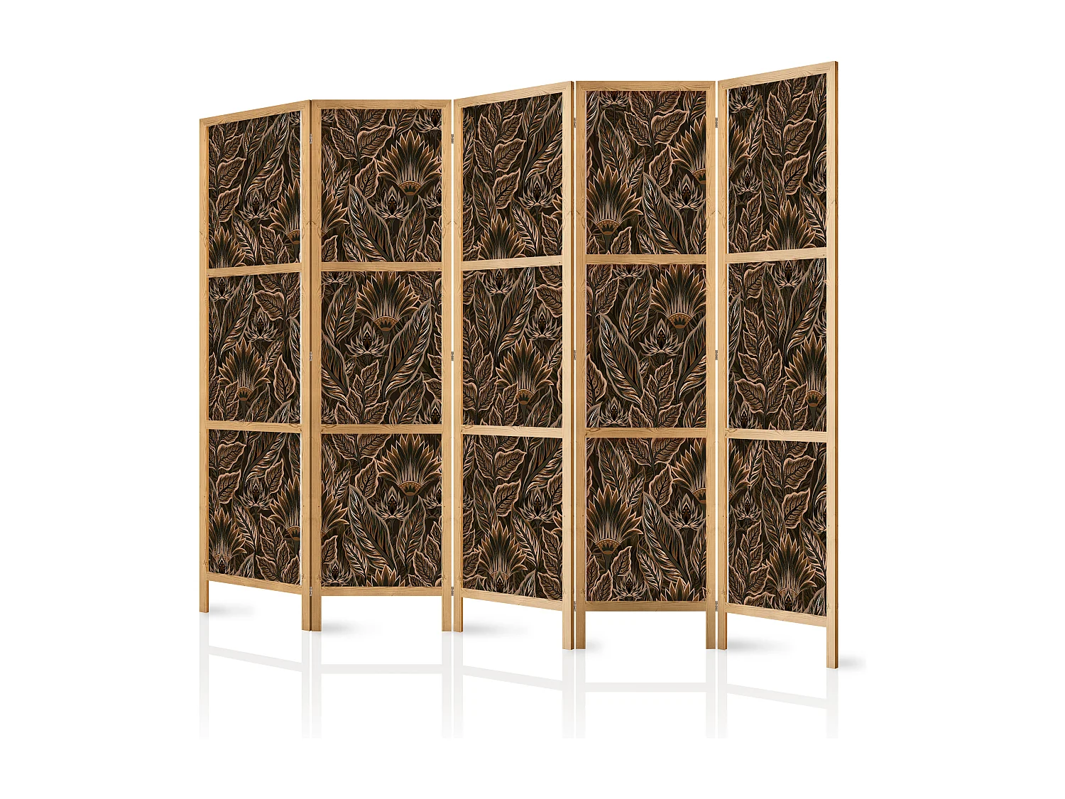 Parawan japoński Artgeist Kwiaty 225 x 172 cm 1 szt