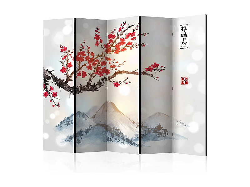 Paravent Mont Fuji 5 volets - Artgeist