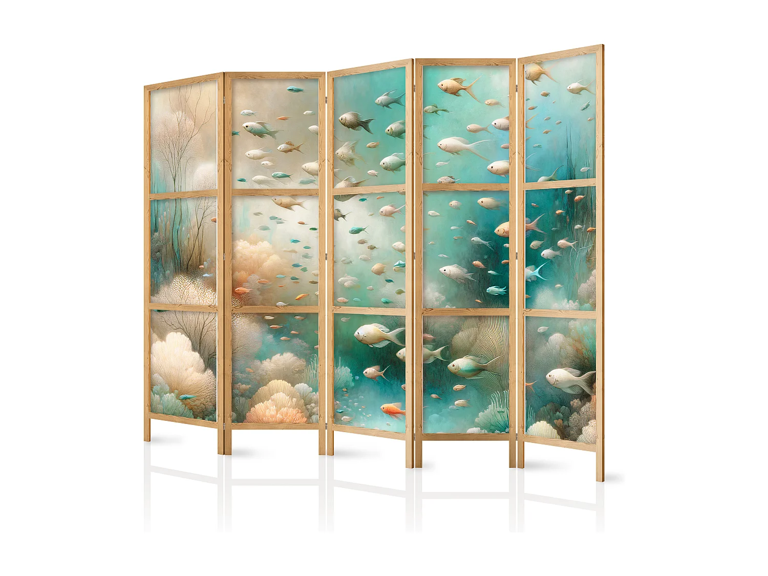 Parawan japoński Artgeist Zwierzęta 225 x 172 cm 1 szt