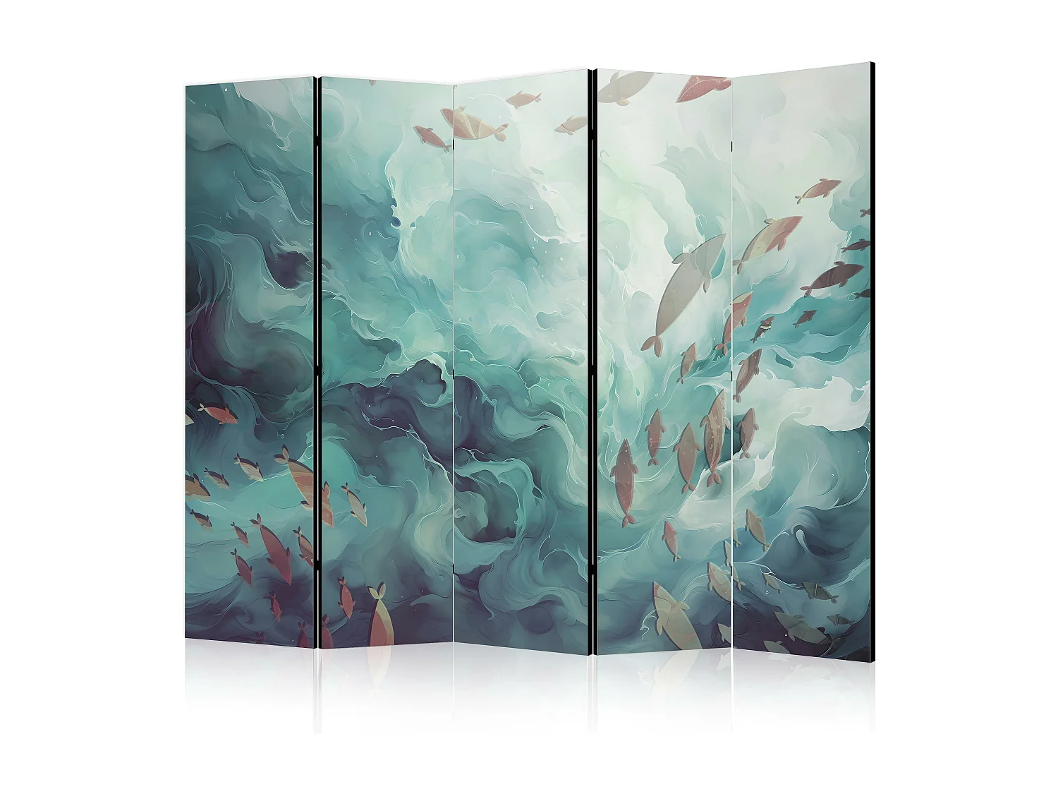 Parawan dwustronny Artgeist Zwierzęta 225 x 172 cm 1 szt