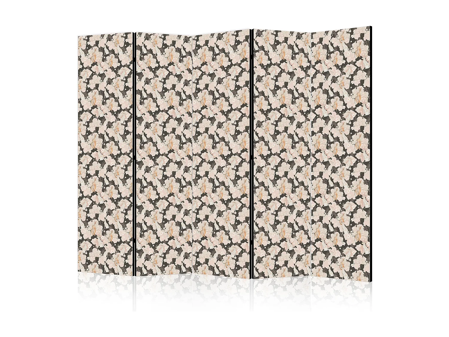 Parawan akustyczny Artgeist Kwiaty 225 x 172 cm 1 szt