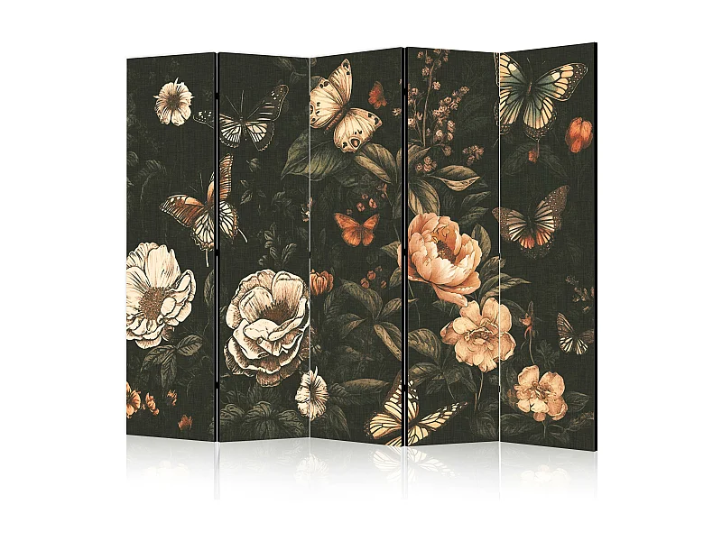 Parawan dwustronny Artgeist Kwiaty 225 x 172 cm 1 szt