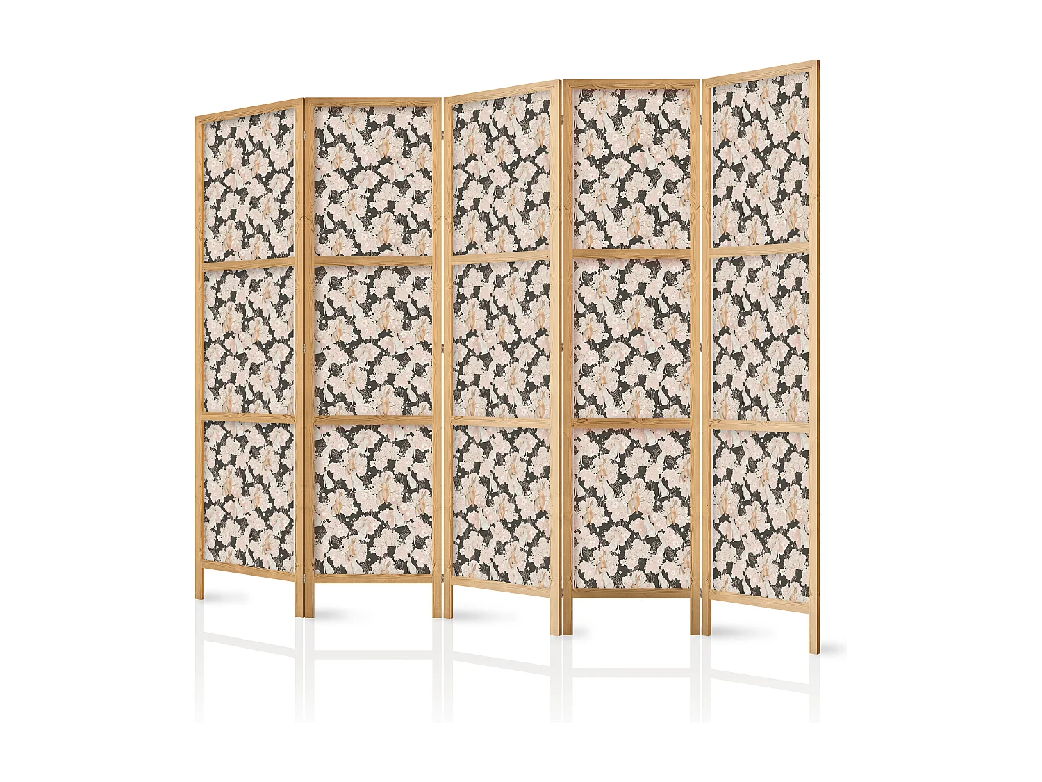 Parawan japoński Artgeist Kwiaty 225 x 172 cm 1 szt