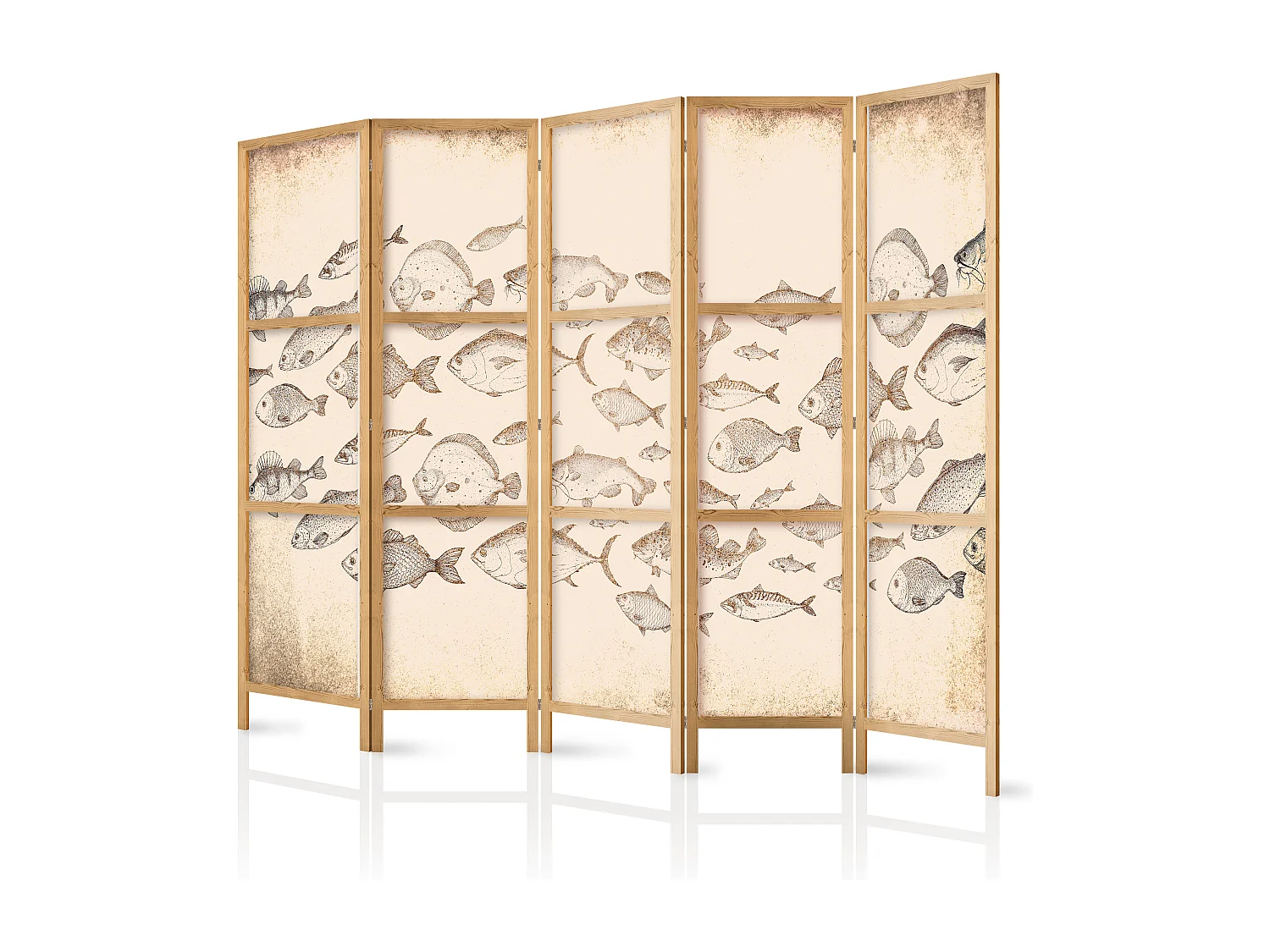 Parawan japoński Artgeist Zwierzęta 225 x 172 cm 1 szt