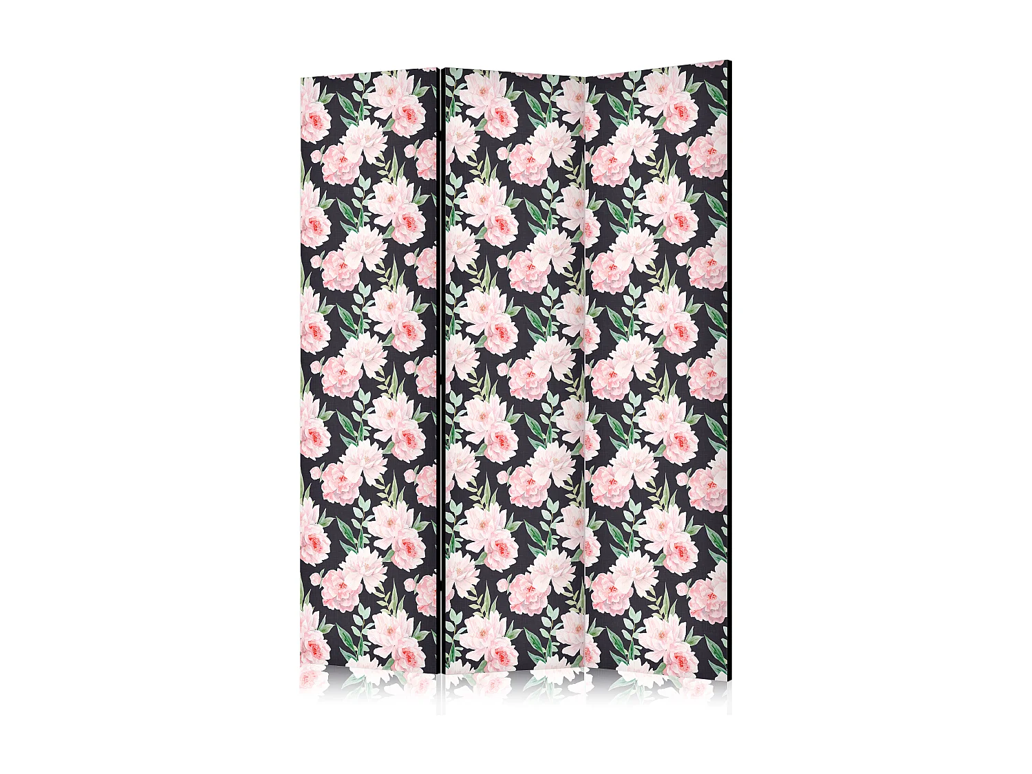 Parawan dwustronny Artgeist Kwiaty 135 x 172 cm 1 szt