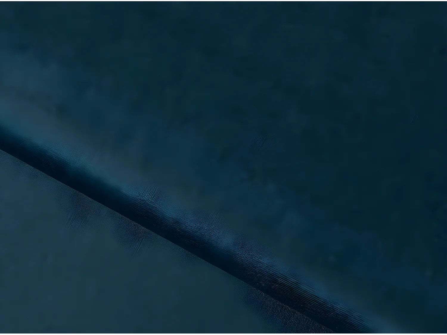 Canapé d'angle convertible en tissu velours luxe, rangement - bleu foncé, angle droit (vu de face), ROXANE VELOURS