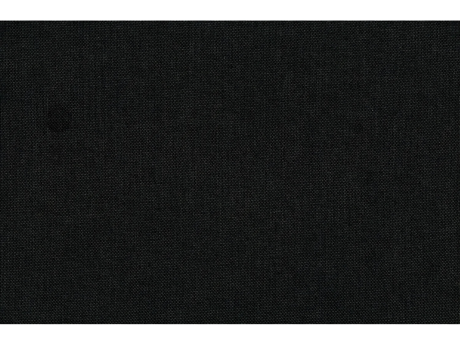 Canapé 3 places convertible - en tissu de qualité noir, ASVENA