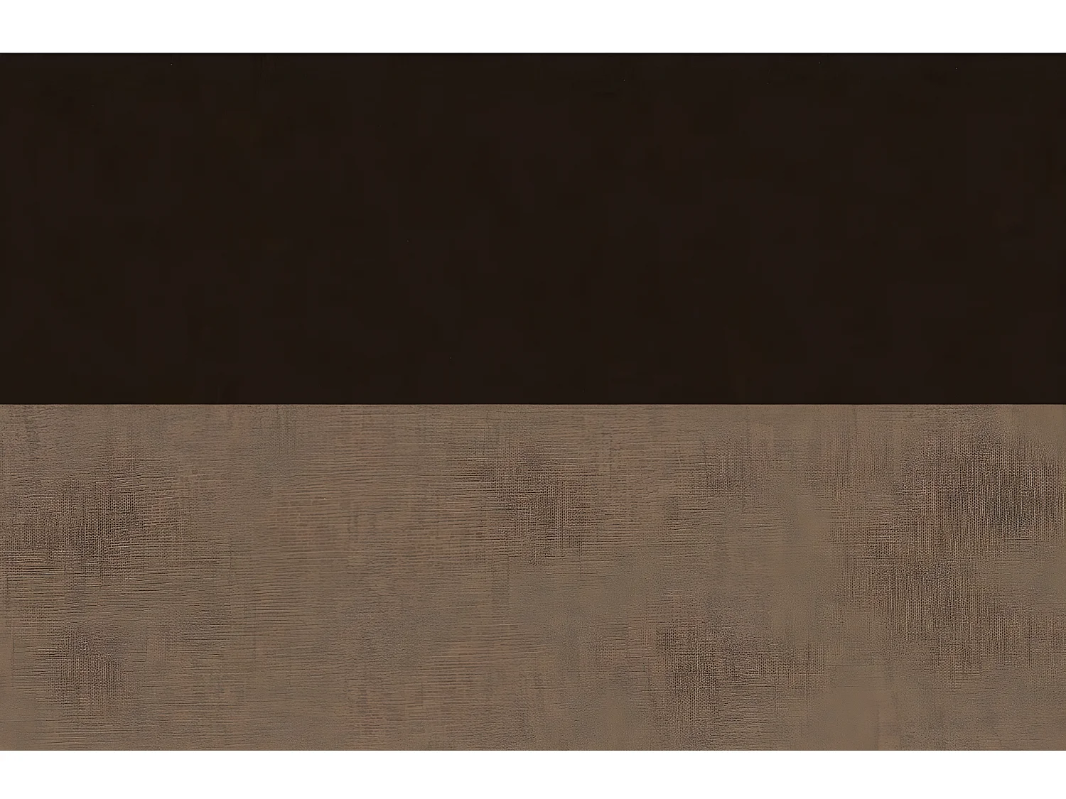 Canapé d'angle convertible - ERIKA - en tissu luxe 5 places, chocolat et marron, angle droit (vu de face)