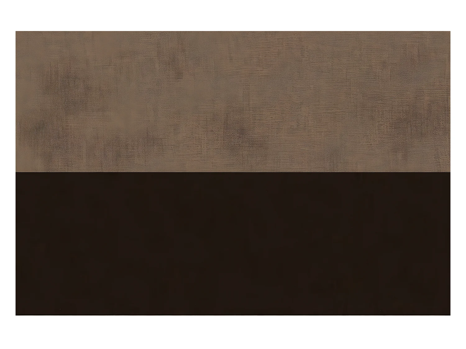 Canapé d'angle convertible - ERIKA - en tissu luxe 5 places, marron et chocolat, angle droit (vu de face)