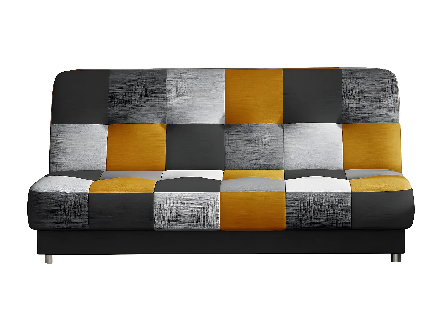 Canapé 3 places convertible - multicolore - en tissu de belle qualité, CAYENNE