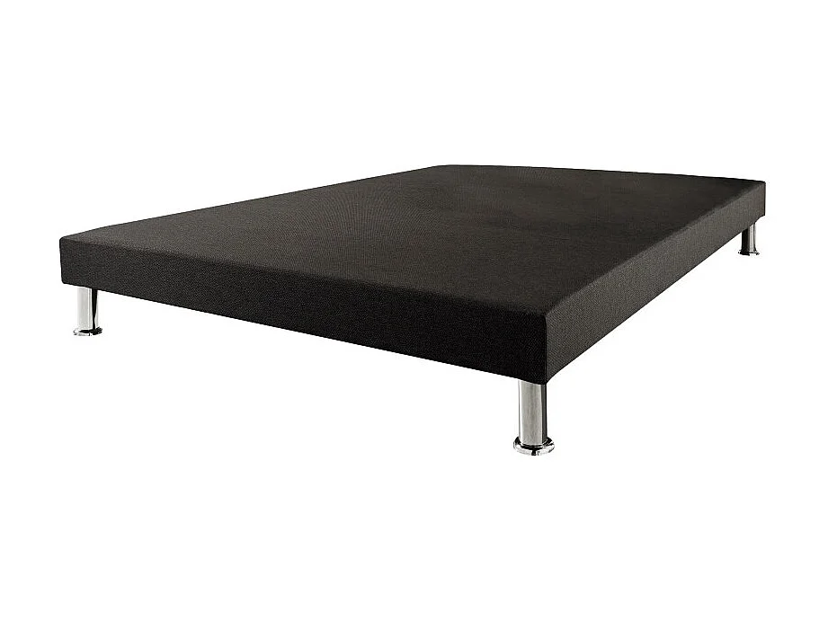 Sommier tapissier + Tête + jeu de pieds 140x190 Deco