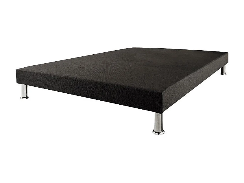 Sommier tapissier + Tête + jeu de pieds 140x190 Deco