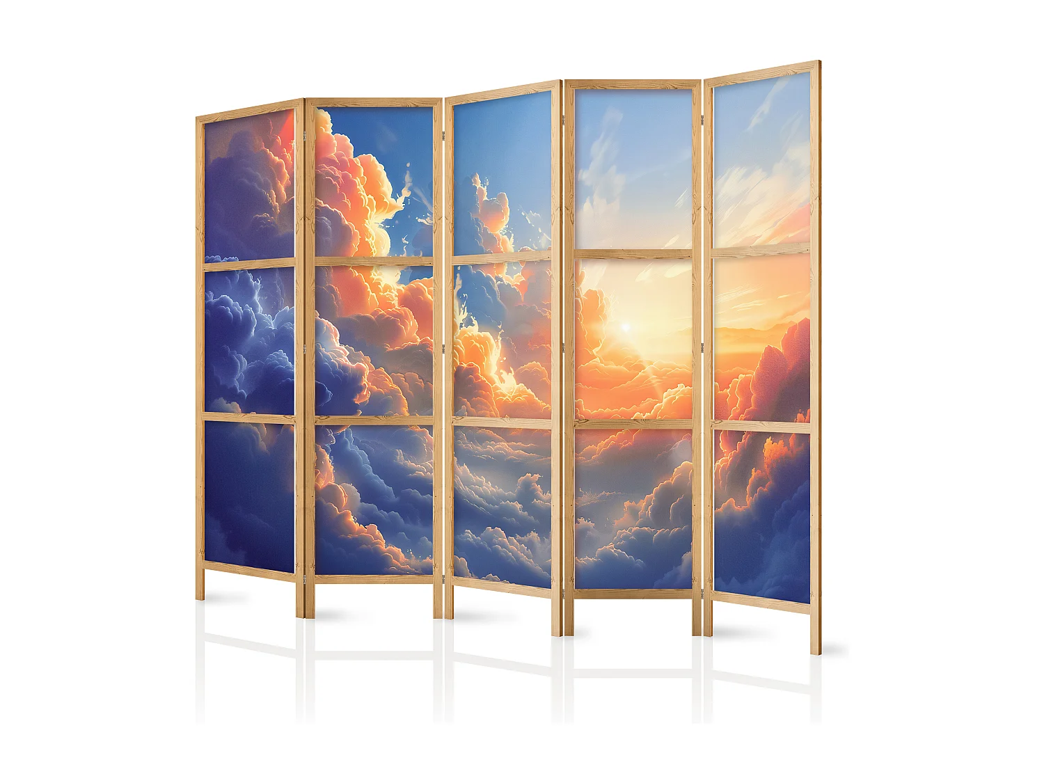 Parawan japoński Artgeist Tła i desenie 225 x 172 cm 1 szt