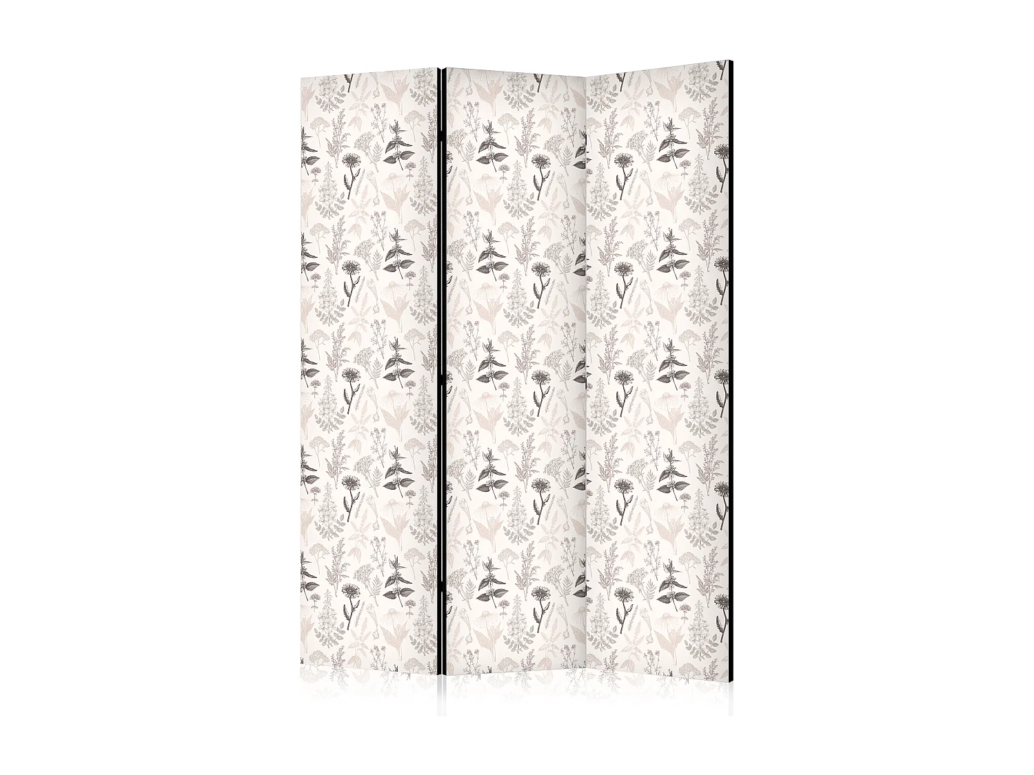 Parawan dwustronny Artgeist Kwiaty 135 x 172 cm 1 szt