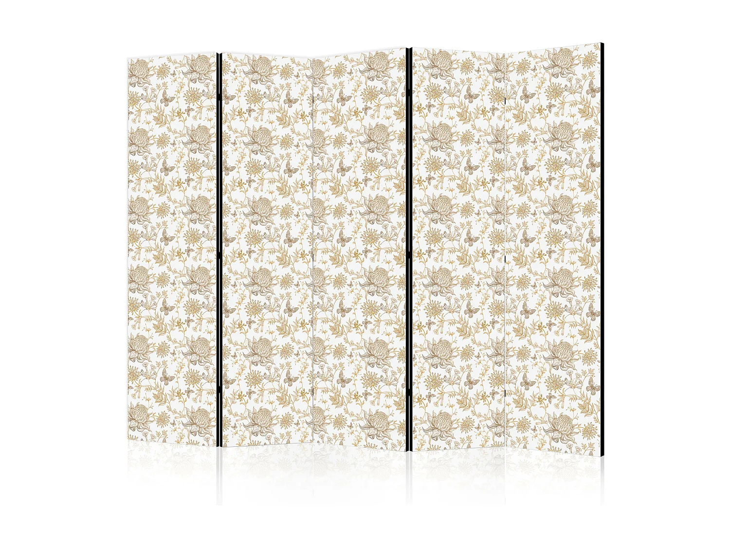 Parawan dwustronny Artgeist Kwiaty 225 x 172 cm 1 szt