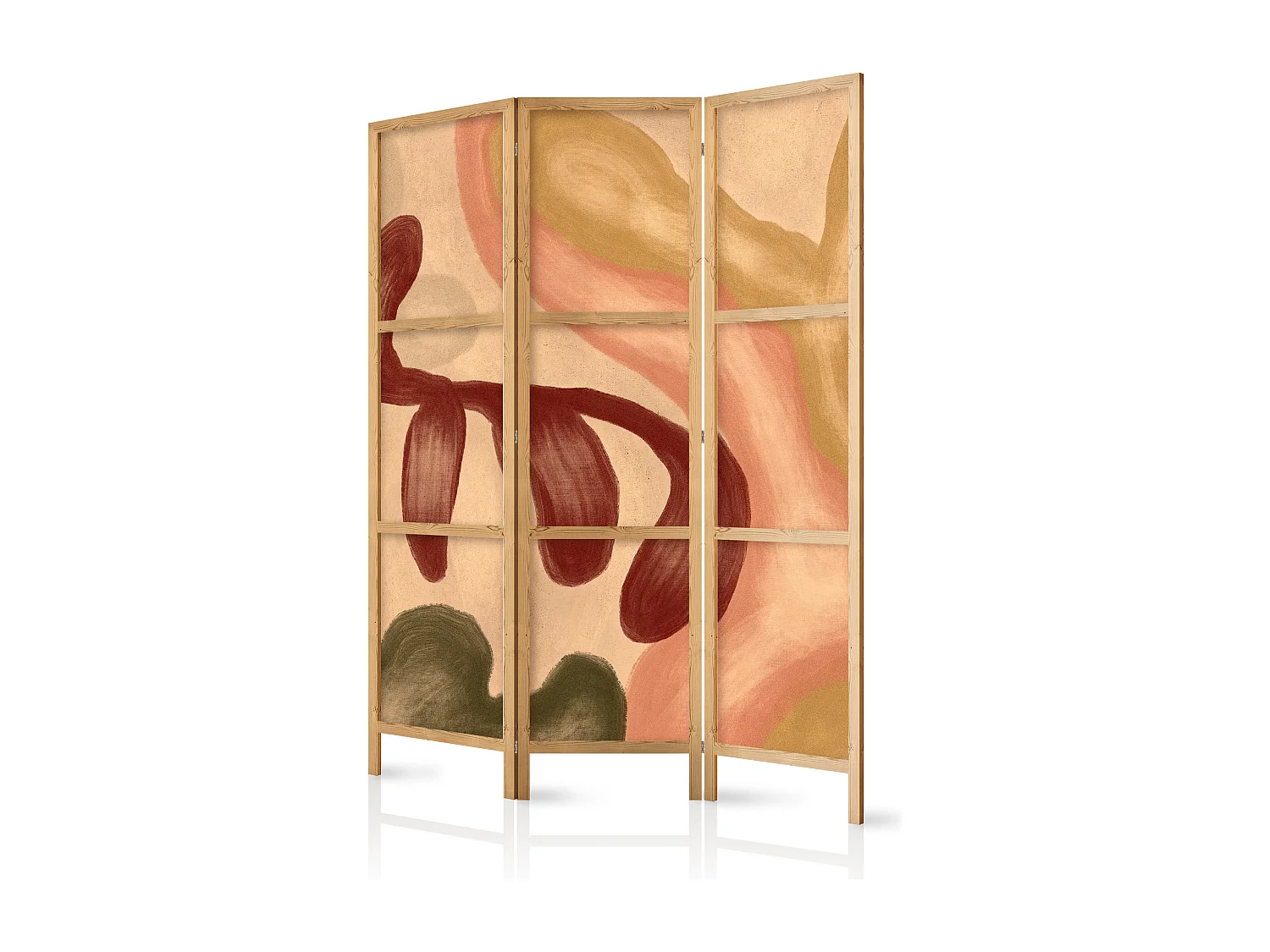 Parawan japoński Artgeist Abstrakcje 135 x 172 cm 1 szt