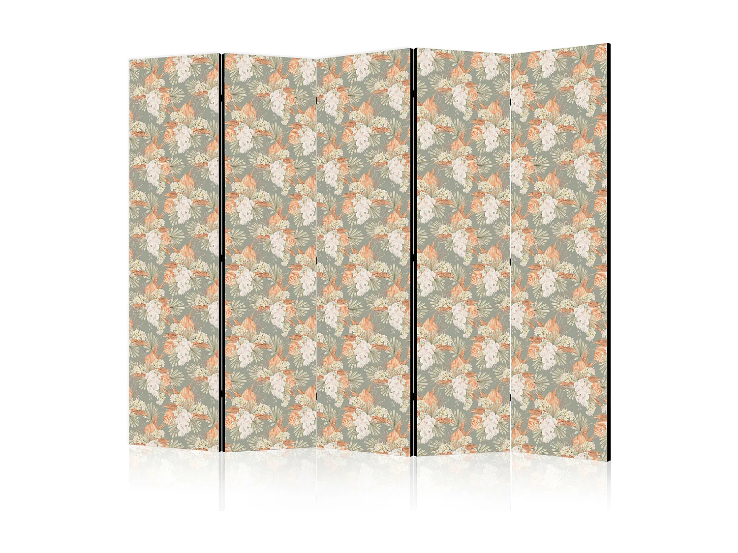 Parawan dwustronny Artgeist Kwiaty 225 x 172 cm 1 szt