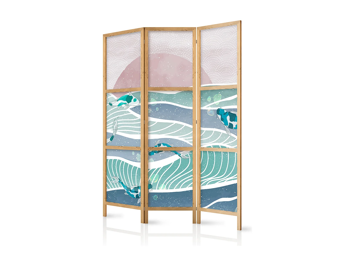 Parawan japoński Artgeist Zwierzęta 135 x 172 cm 1 szt