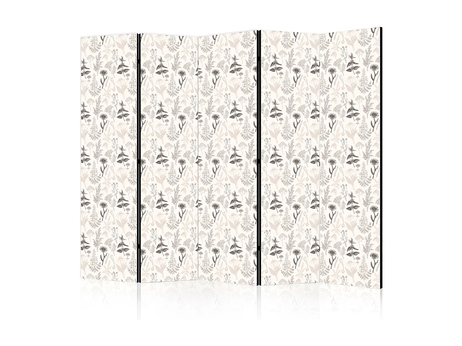 Parawan akustyczny Artgeist Kwiaty 225 x 172 cm 1 szt