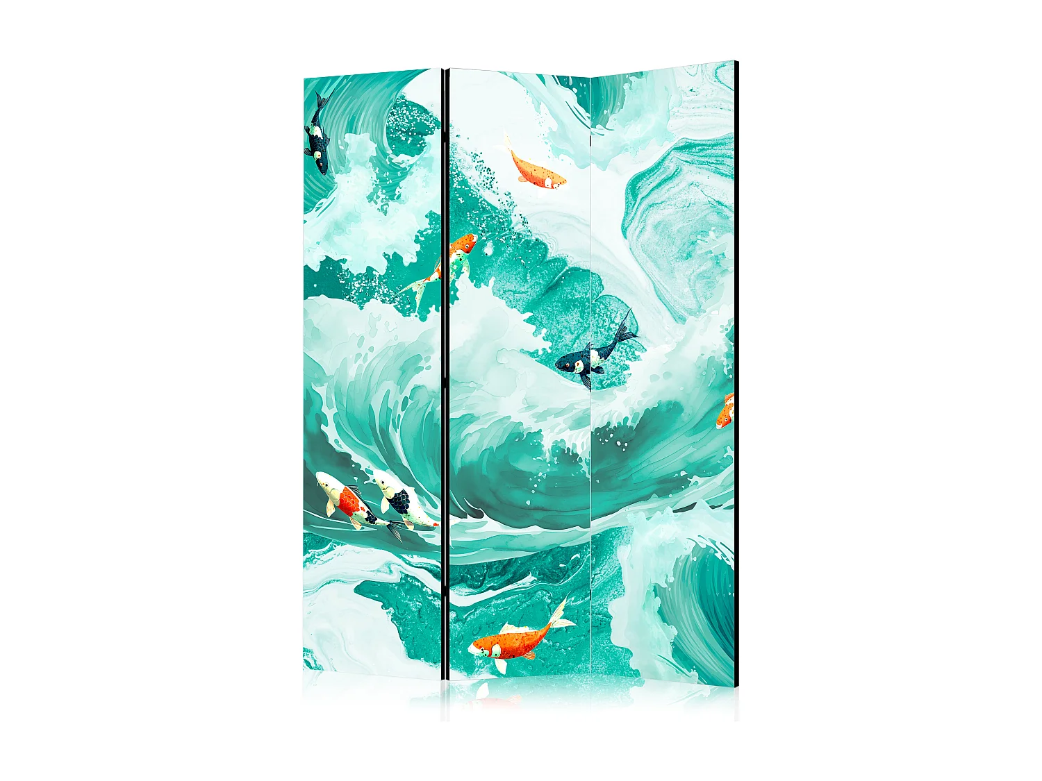 Parawan dwustronny Artgeist Zwierzęta 135 x 172 cm 1 szt