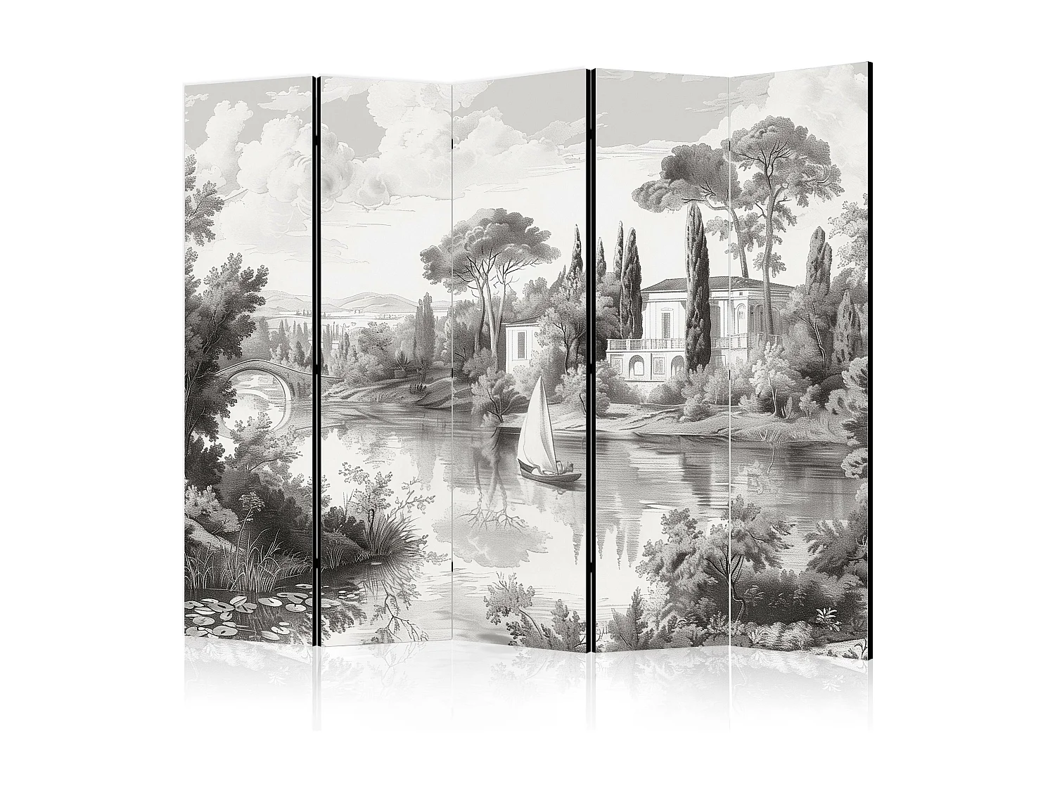 Parawan dwustronny Artgeist Pejzaże 225 x 172 cm 1 szt