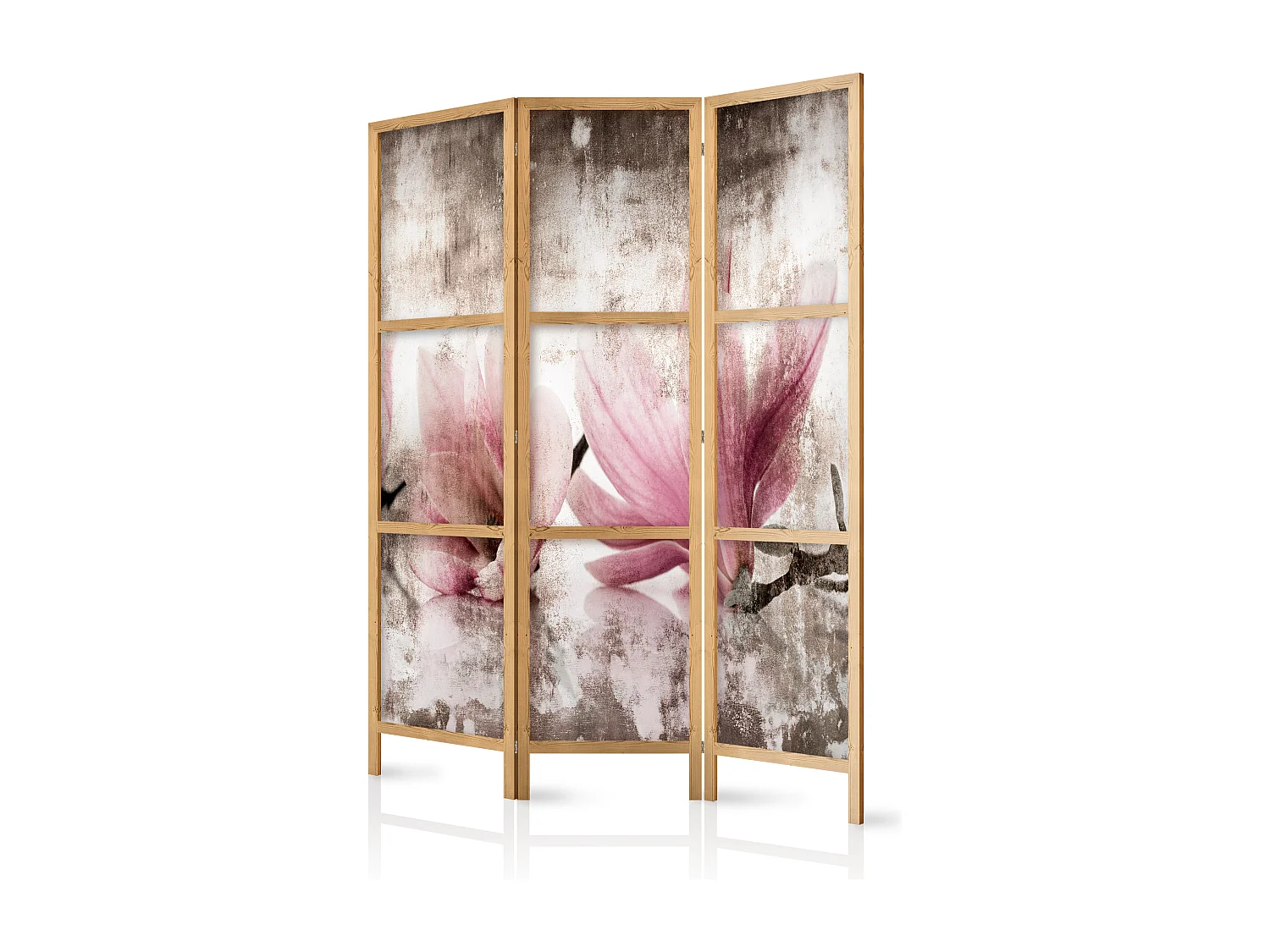 Parawan japoński Artgeist Kwiaty 135 x 172 cm 1 szt