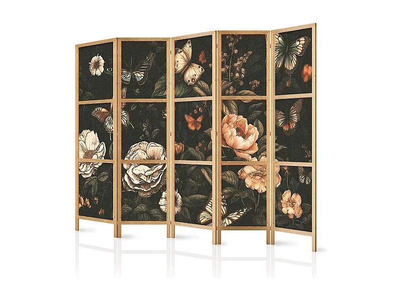 Parawan japoński Artgeist Kwiaty 225 x 172 cm 1 szt