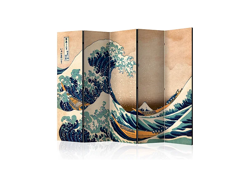 Paravent - Hokusai : La Grande Vague au large de Kanagawa  - Artgeist