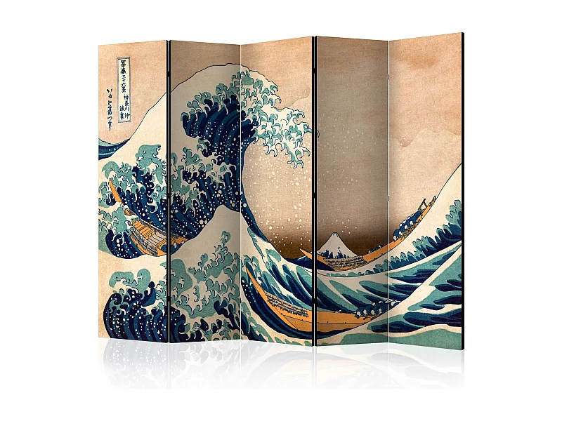 Paravent - Hokusai : La Grande Vague au large de Kanagawa  - Artgeist