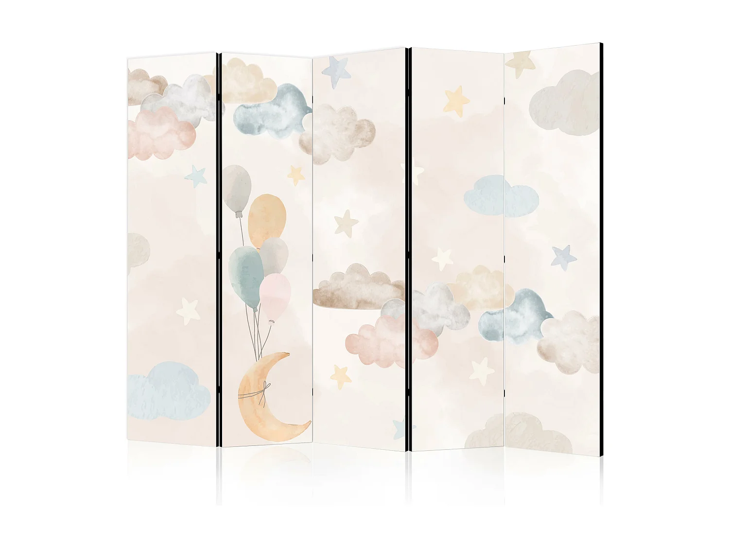 Parawan dwustronny Artgeist Dla dzieci 225 x 172 cm 1 szt