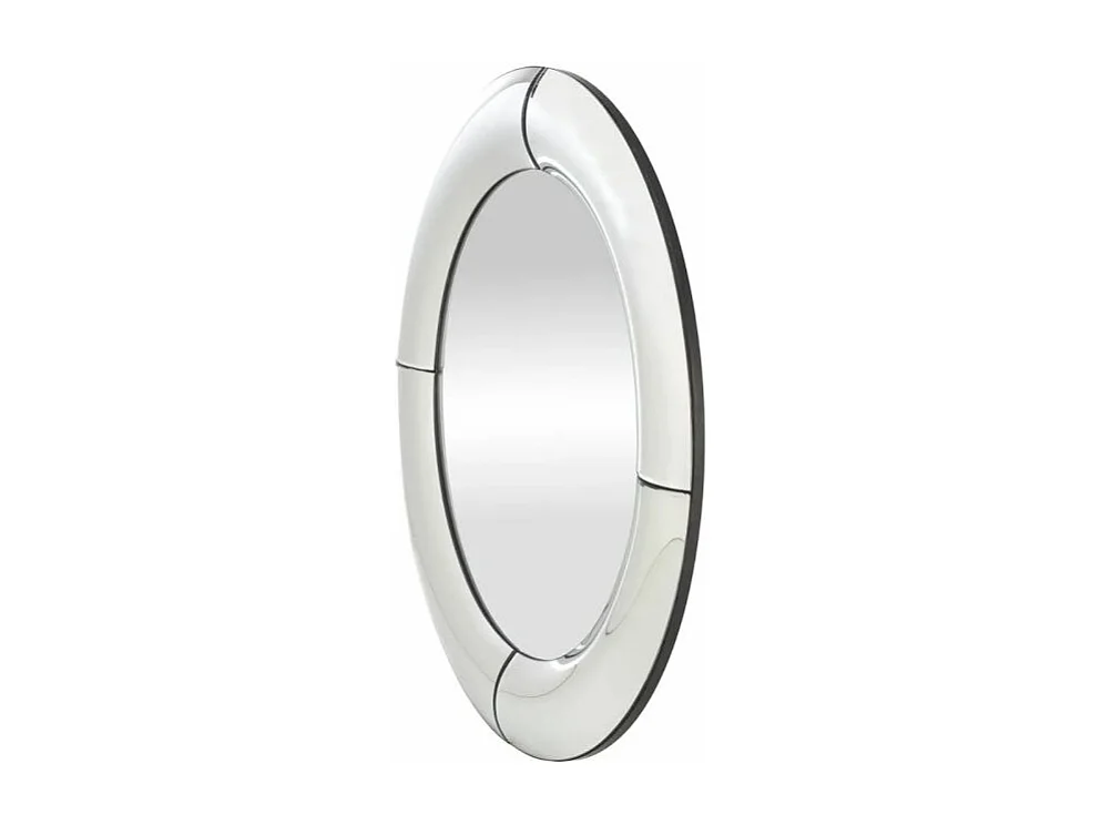 Lustro dekoracyjne MOON 80x80cm srebrne