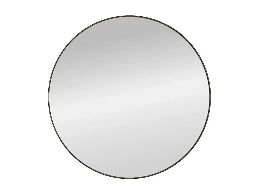 Lustro okrągłe PATINA czarne