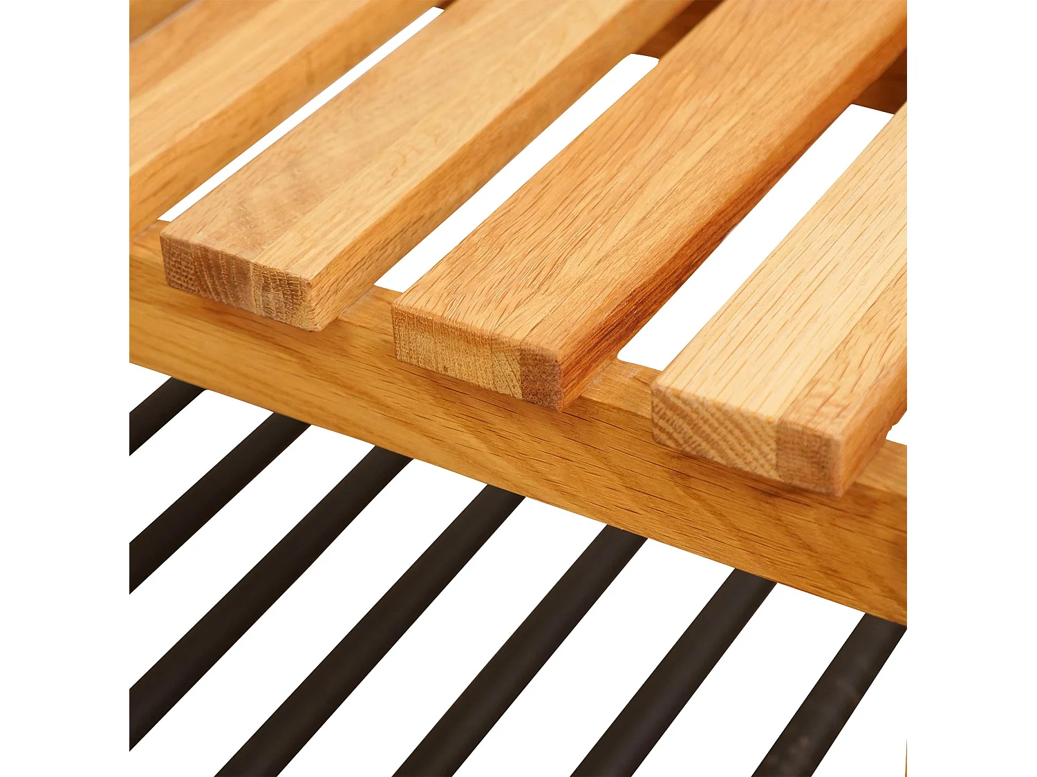 Meuble à chaussures avec banc en bois massif - MC17011