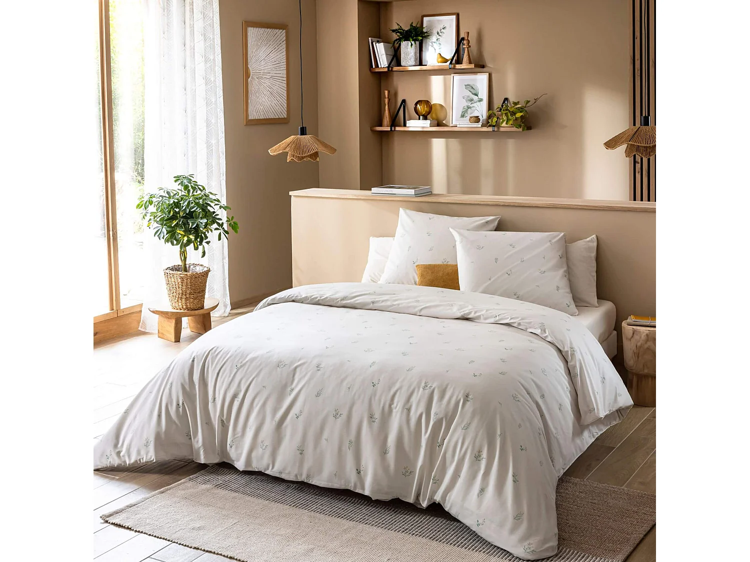 Parure de lit Herbier secret 140x200