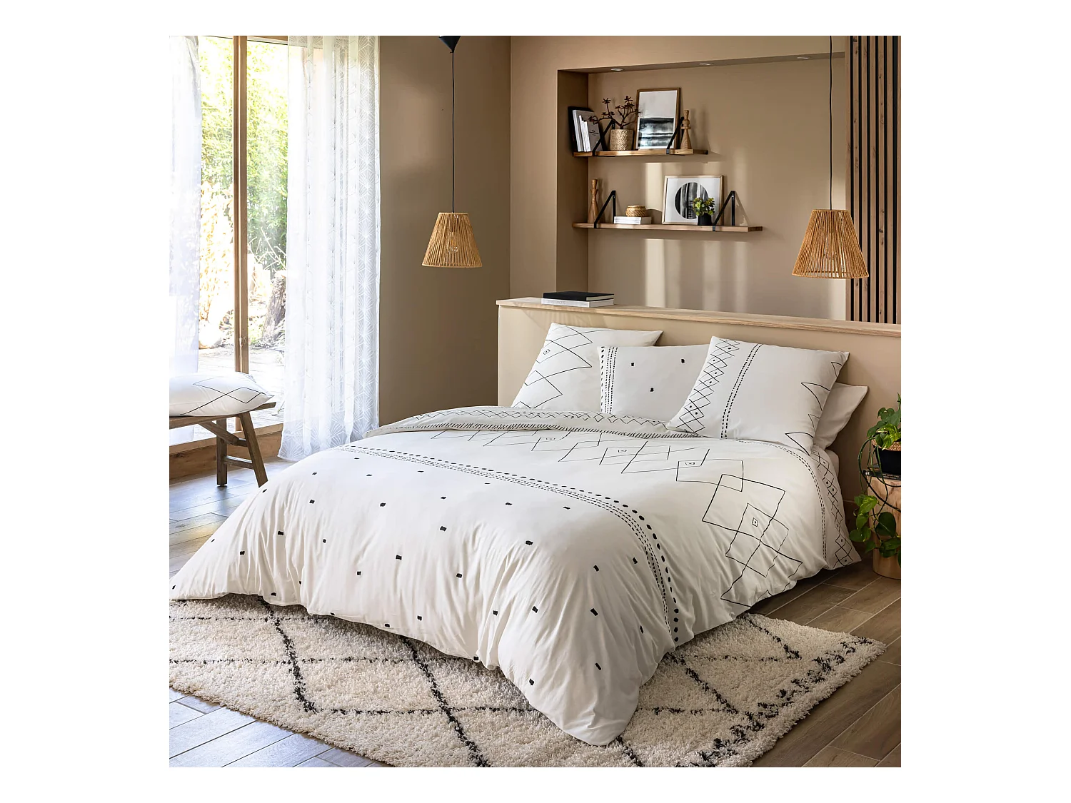 Parure de lit Essence berbère 240x220